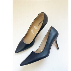 NWOB Ann Taylor Mae Leather Pumps Black 8.5